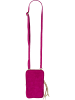 styleBREAKER Handy Umhängetasche in Fuchsia