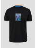 QS T-Shirt in 99D0_schwarz