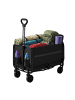 relaxdays Bollerwagen in Schwarz - (B)50 x (H)97 x (T)76 cm