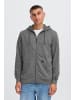 !SOLID Kapuzenfleecejacke SDAUPO in Grau