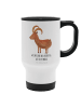 Mr. & Mrs. Panda thermos tasse Sternzeichen Steinbock mit Spruch in Weiß