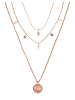 PURELEI Halsketten-Set Kaipo Rosegold
