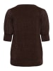 KAFFE curve Strickpullover KCregitta Regular fit in Coffee Bean