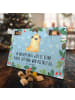 Mr. & Mrs. Panda Hunde Adventskalender Mops Krone mit Spruch in Eisblau