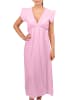 Reichstadt Damen Relaxed Fit Sommerkleid Musselin in Pink
