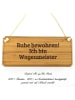 Mr. & Mrs. Panda Werbeschild Wagenmeister mit Spruch in Keine Angabe