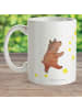 Mr. & Mrs. Panda Tasse Bär Träume ohne Spruch in Weiß