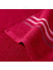 Schiesser Duschtuchset Skyline Color 2-teilig in Rot