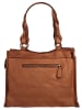 Samantha Look Shopper echt Leder in cognac