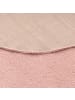 Pergamon Luxus Super Hochflor Shaggy Teppich Luca Rund in Rosa