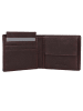 Piquadro Rhino Geldbörse RFID Schutz Leder 11 cm in dark brown