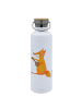 Mr. & Mrs. Panda Sportflasche Fuchs Gitarre ohne Spruch in Weiß