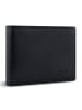 mano Don Andrea Geldbörse RFID Schutz Leder 12 cm schwarz