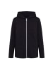 MIAMODA Sweatjacke in schwarz