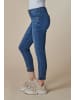ZHRILL Damen Skinny Jeans ZHNOVA in Blau