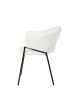 home24 Polsterstuhl Funks 2er-Set in Beige / Schwarz