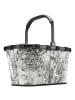 Reisenthel carrybag - Einkaufskorb (teddy leo olive) in jaquard grey