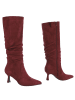 Ital-Design High Heel in Weinrot