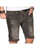 Alessandro Salvarini Jeansshorts Salvarini-Shorts-Multi1 in Dunkelgrau