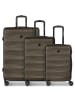 Smartbox Edition 03 4 Rollen Kofferset 3-teilig in chocolate-brown