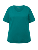 Ulla Popken Shirt in classic smaragd