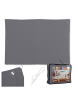 relaxdays Sonnensegel in Grau - (B)200 x (T)300 cm