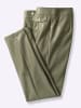 creation L Lederimitat-Hose in khaki
