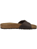 Birkenstock Pantolette Madrid Birko-Flor normal in braun