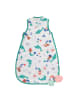 Schlummersack Babyschlafsack, 1.0 TOG in Weiß-Türkis