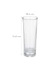 relaxdays 6 x Schnapsglas in Transparent - 6cl