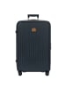 BRIC`s Taormina 4 Rollen Trolley 75 cm mit Dehnfalte in blue