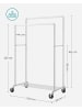 SONGMICS Kleiderständer Dalson in Weiß - (B)59 x (H)163 x (T)99.7 cm