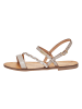 Les Tropéziennes par M Belarbi Ledersandalen von M.belarbi Batresse Creme