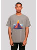 F4NT4STIC Oversize T-Shirt Vulkanausbruch in Asphalt