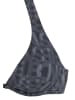 ELBSAND Bügel-Bikini-Top in schwarz