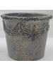 AltoBelli Blumentopf SILVI Zement Grau 17x14 cm