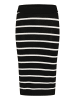 Kaffe Rock KAlizza Regular fit in Black/Chalk Stripe