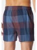 Schiesser Boxershorts Web in Dunkelblau / blau