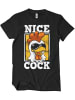 Hybris T-Shirt "Nice Cock T-Shirt" in Schwarz