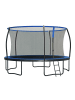 SONGMICS Trampolin Saul in Schwarz-Blau - Ø427 cm