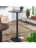KADIMA DESIGN Bartisch | Schwarz, ø60x100cm, Modern, Design