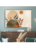 OnlyWow Leinwand Bilder Rostfarben
