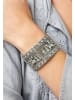gaya Damen Armband in Silber Weiss