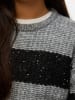 Vero Moda Girl Strickpullover in Medium Grey Melange