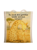 Mr. & Mrs. Panda Tragetasche Giraffe Kind Design mit Spruch in Weiß