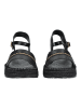 Replay Sandalen in Schwarz/Schwarz