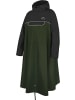 Normani Outdoor Sports Regenponcho Quibdó in Schwarz/Oliv