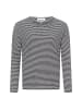 armedangels Langarmshirt in schwarz weiß