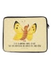 Mr. & Mrs. Panda Notebook Tasche Schmetterling Zitronenfalter mi... in Gelb Pastell