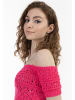 myMo Damen Strick Shirt in Pink
